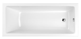 Акриловая ванна Whitecross Wave Slim 0111.130070.100 130x70см белый глянец